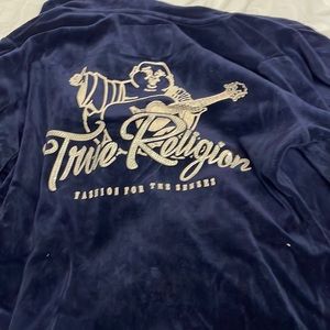 Velour true religion tracksuit